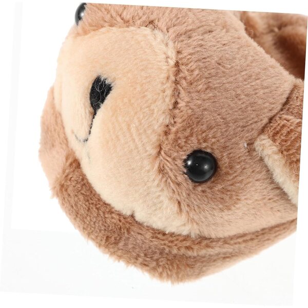 iplusmile Plüsch-Hausschuhe mit Tiermotiv für Puppen, 8 x 6 x 4 cm – warm und weich