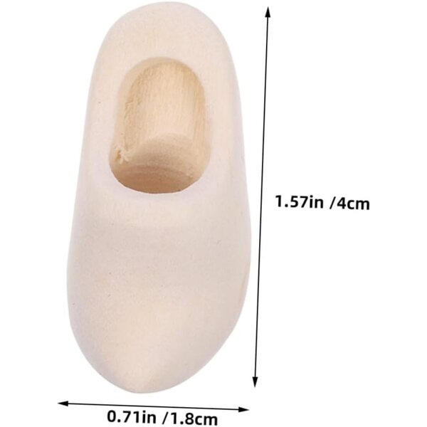 Beige Miniaturschuhe Schlüsselanhänger 5 Paar STOBAZA Puppenhauszubehör