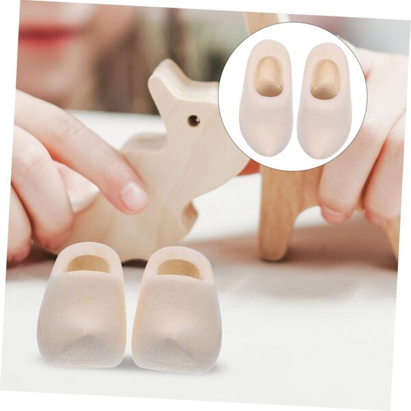 Beige Miniaturschuhe Schlüsselanhänger 5 Paar STOBAZA Puppenhauszubehör