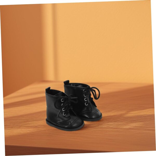 PU-Stiefel für 18-Zoll-Puppen – 2 Paar Anzugschuhe zum Anziehen von Puppen