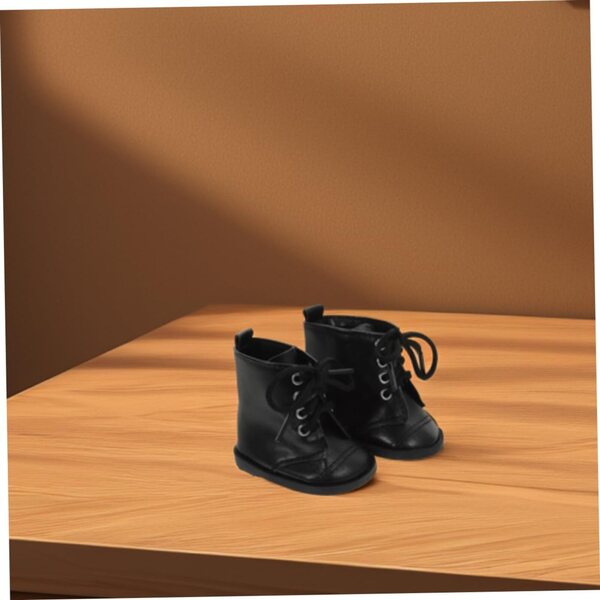 PU-Stiefel für 18-Zoll-Puppen – 2 Paar Anzugschuhe zum Anziehen von Puppen