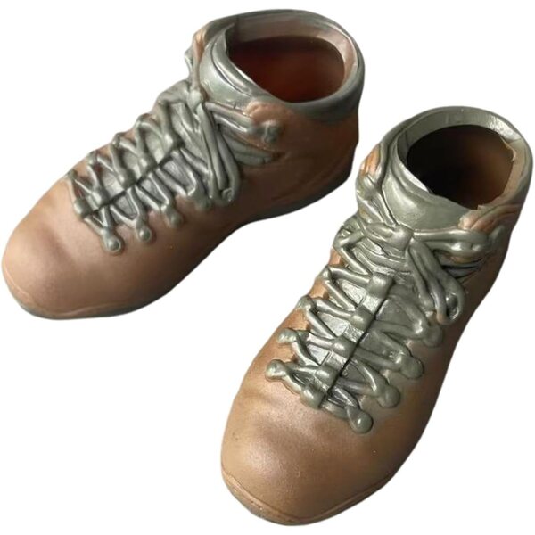 Trekkingstiefel für Actionfigur 1:6 – Miniaturmann 12 Zoll 4,5 cm