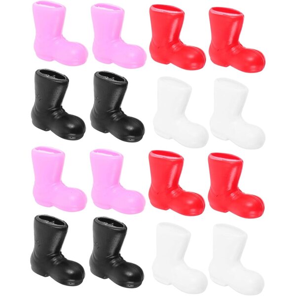 IMIKEYA Mini Stivali di Natale 96pz Decorazioni Natalizie per Casa e Feste