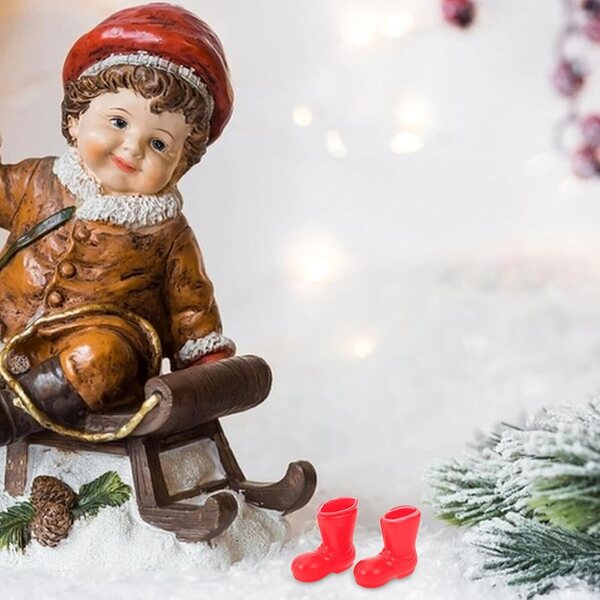 50 pezzi Scarpe Miniatura per Bambola Kit Accessori Decorativi Casa e Giochi di Ruolo