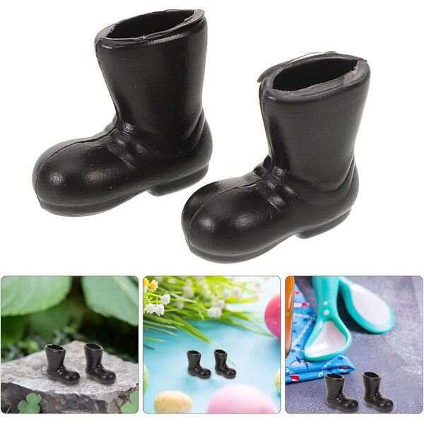 LABRIMP Mini Stivaletti Natalizi 2 cm, 50 Pezzi Scarpe Decorazione Fai Da Te
