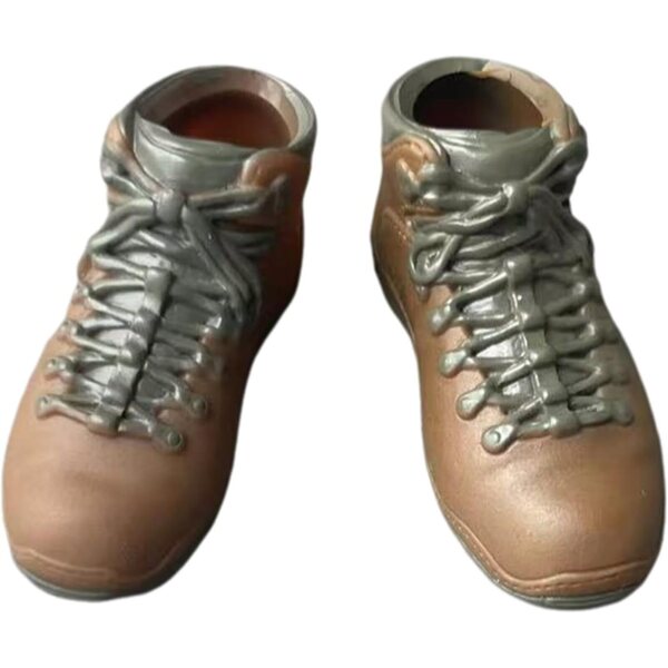 Herrenschuhe für 1:6-Actionfiguren, MotiveTech 12-Zoll-Wanderstiefel
