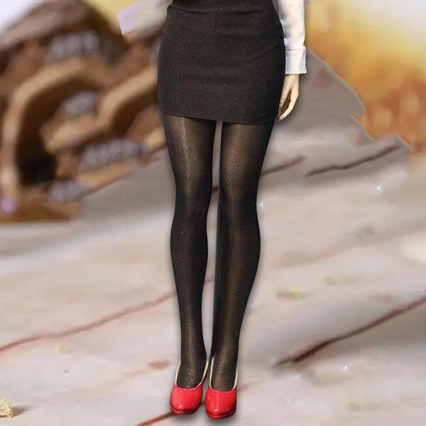 MagiDeal Leggings 1/6 für Actionfigur Soldatin 12" Schwarz, Puppenkleidung
