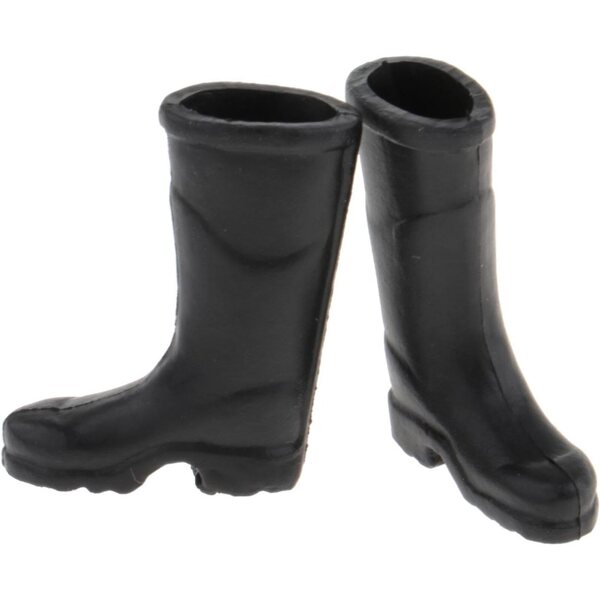 Oshhni Stivali in PVC per Action Figure Maschili 1:12, Scarpe Eleganti da 6 Pollici