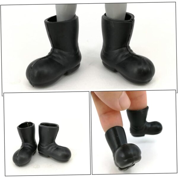 Beaupretty 10 Paar Mini-Weihnachtsstiefel aus ABS für Heimdekorationen und Miniaturen