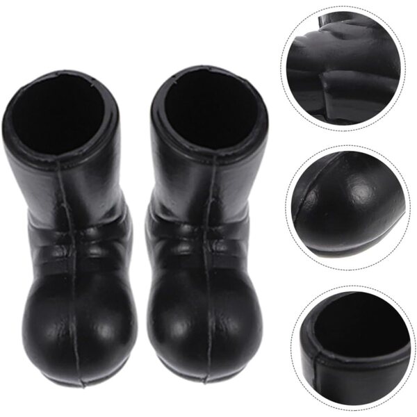 Beaupretty 10 Paar Mini-Weihnachtsstiefel aus ABS für Heimdekorationen und Miniaturen