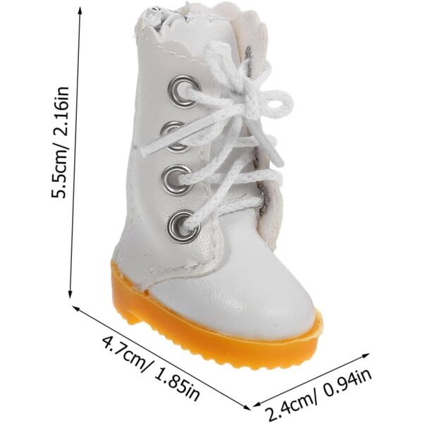 Elegante Stoffstiefel für 30 cm große Puppen, dekorative und widerstandsfähige Accessoires