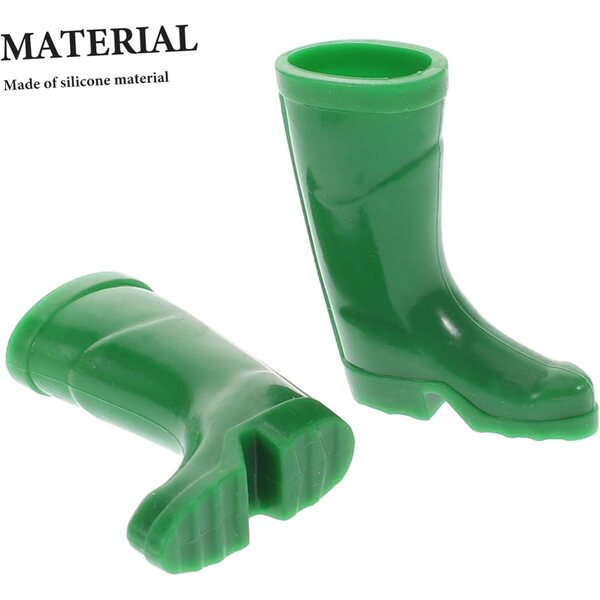 UPKOCH Mini Stivali da Pioggia Natalizi per Case delle Bambole e Decorazioni Fai da Te