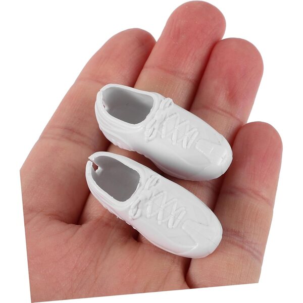 UPKOCH Scarpe Miniature in Plastica per Bambole - Scarpe Sportive Dettagliate e Facili da Pulire