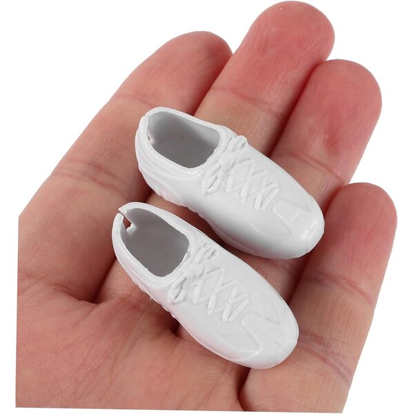 Set 31 paia Scarpe Sportive in Plastica per Bambole da 11 pollici - Miniature Colorate