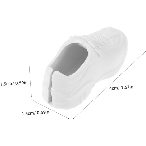 ERINGOGO Scarpe Miniature in Plastica per Bambole - Set da 31 Paia di Scarpe Sportive