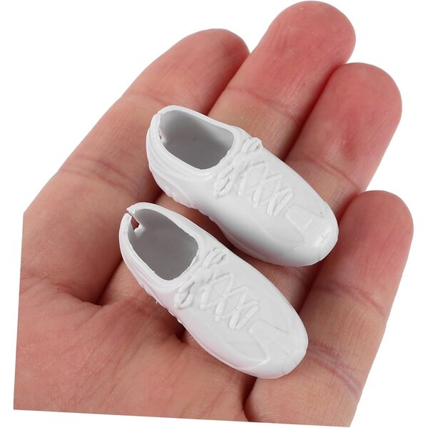 ERINGOGO Mini-Sportschuhe für Puppen, 31 Paar, mehrfarbig, für Puppenhaus