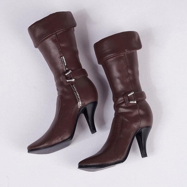 1:6 High Heel Stiefel für weibliche Actionfiguren 30,5 cm INACMWIH