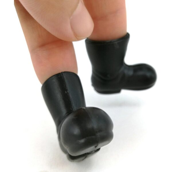 Vaguelly 10 Paar Mini-Weihnachtsstiefel aus ABS für Miniatur-Heimdekorationen