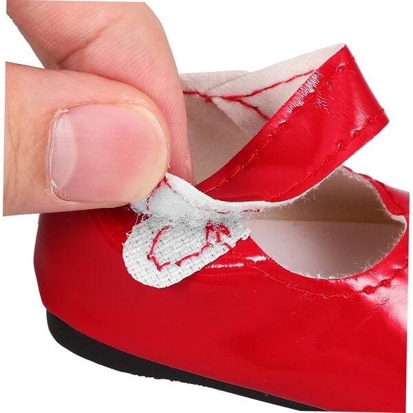 Mini Scarpe Rosse per Bambini Accessori per Costumi di Gioco di Ruolo HEALSOPTHY