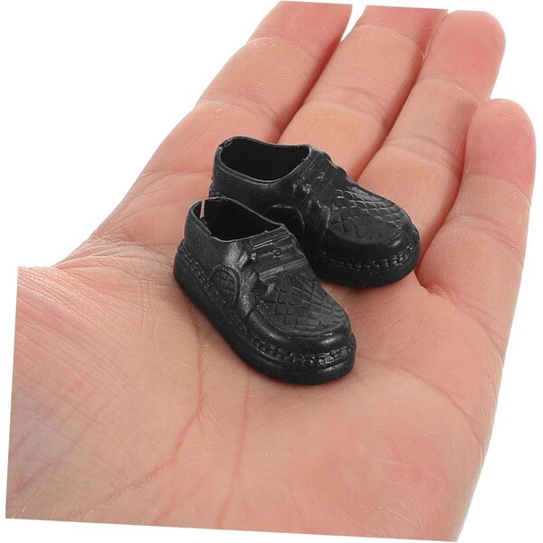 GALPADA 20 paia Mini Scarpe Uomo per Case delle Bambole e Decorazioni Micro