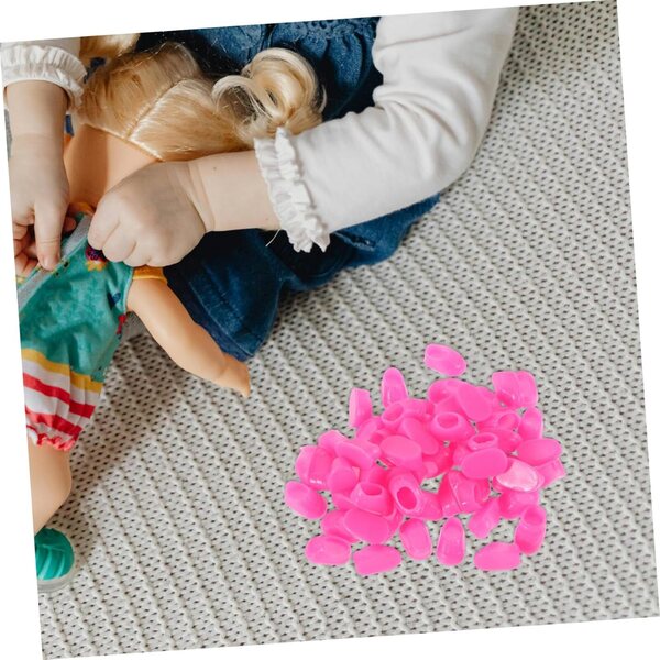 50 Paar Mini-Puppenschuhe – kreatives Spielzeugzubehör für Kinder
