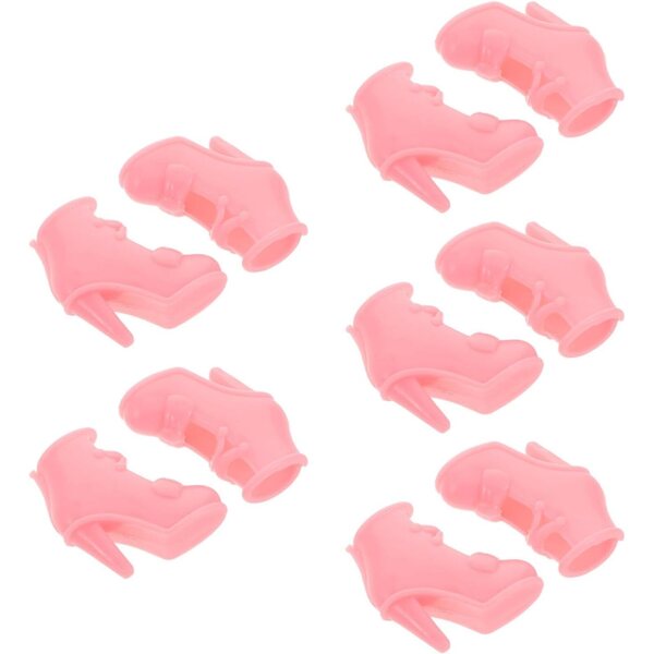 10 Paar elegante Schuhe für Rollenspiele, perfekte Passform, 3–4 cm