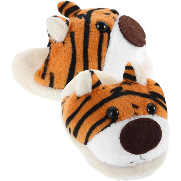Scarpe da Bambola Vaguelly in Peluche Animalier Calde e Morbide per Inverno