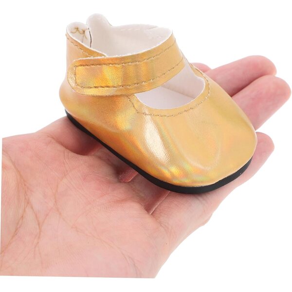 WOONEKY Scarpe Miniatura per Bambole Piccole, Stivali di Ricambio in PU Resistenti