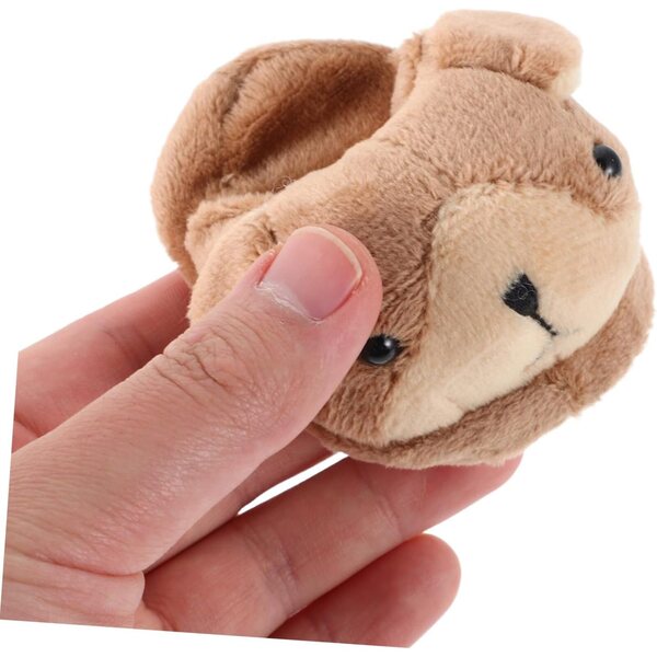 Plüschhausschuhe mit Tiermotiv für 18-Zoll-Puppen, weich und bequem