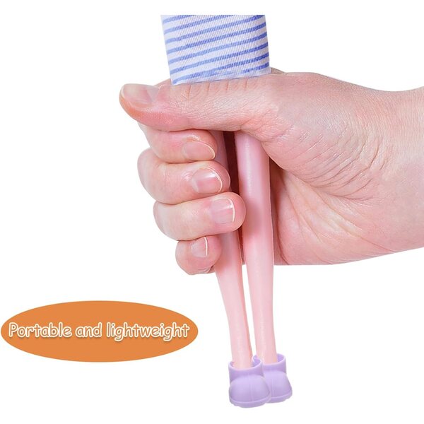 KOMBIUDA 20 Paia Mini Scarpe per Stivaletti Miniaturizzati da 10-15 cm Colori Assortiti