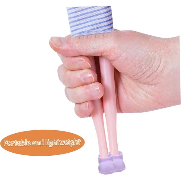 BESPORTBLE 20 Paar Mini-Schuhe für Puppen und Kostüme, 10–15 cm, verschiedene Farben