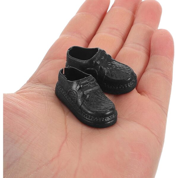 20 Paar Miniatur-Herrenschuhe für Mikro-Accessoires und Dekorationen