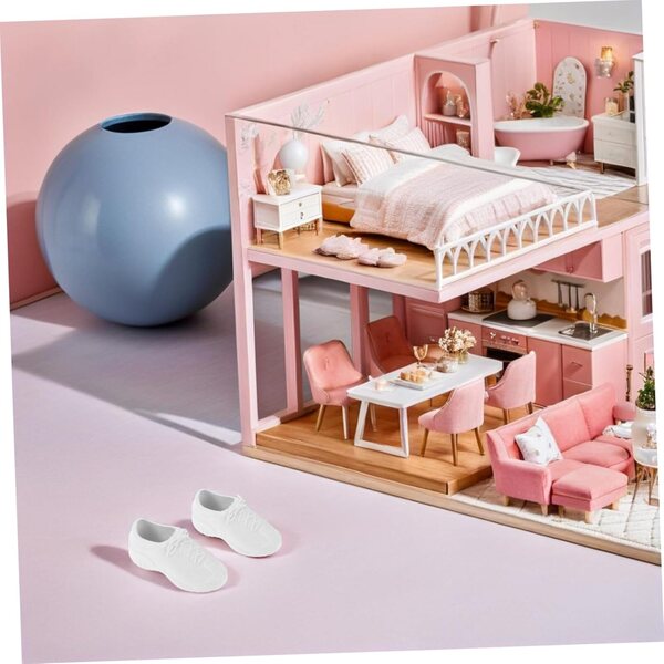 Gatuida Scarpe Sportive Miniatura per Bambole - Set 31 Paia per Casa delle Bambole