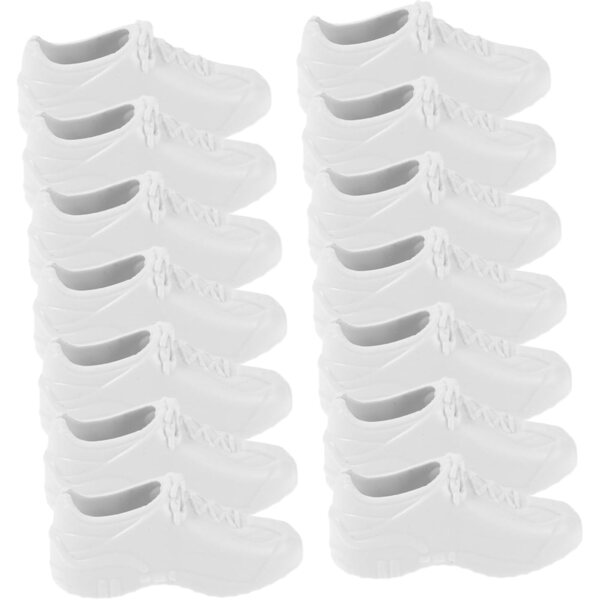 Vaguelly Set elegante Mini-Schuhe für Rollenspiele und Miniaturdekorationen
