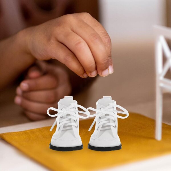 BESTonZON Mini Scarpe Invernali per Babydoll 18 Pollici - Accessori per Scene Miniature