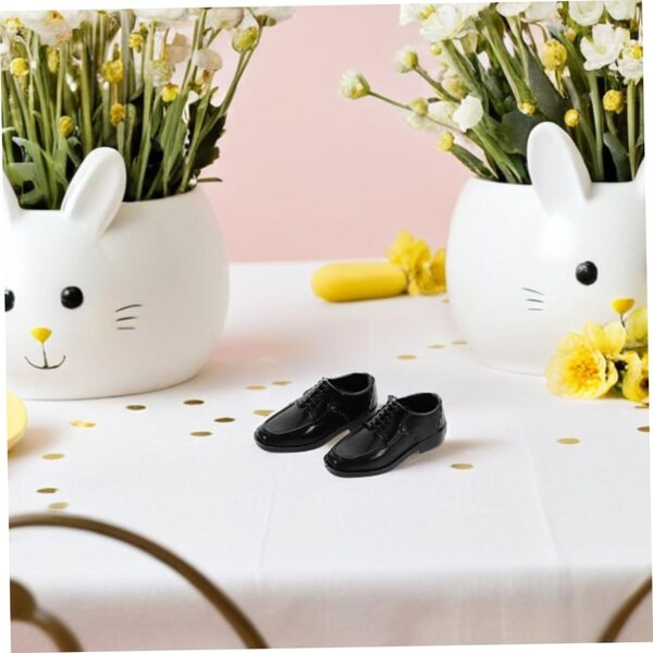 12 Paia Scarpe in Miniatura per Bambole - Accessori Decorativi per Case delle Bambole