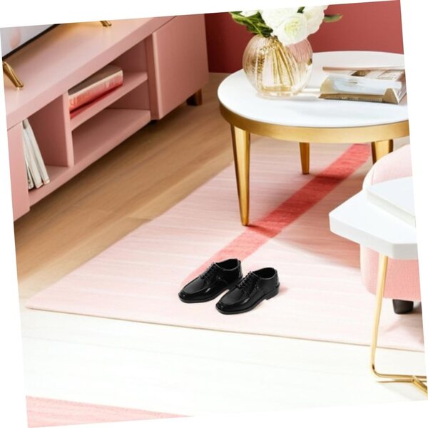 12 paia scarpe in miniatura per bambole da uomo in scala 1:6 per case delle fate