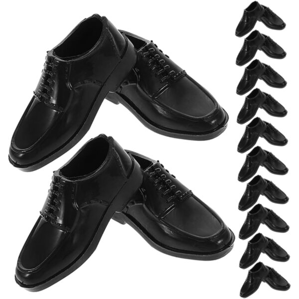 12 Paar Miniaturschuhe für 11-Zoll-Puppen, vielseitige dekorative Accessoires