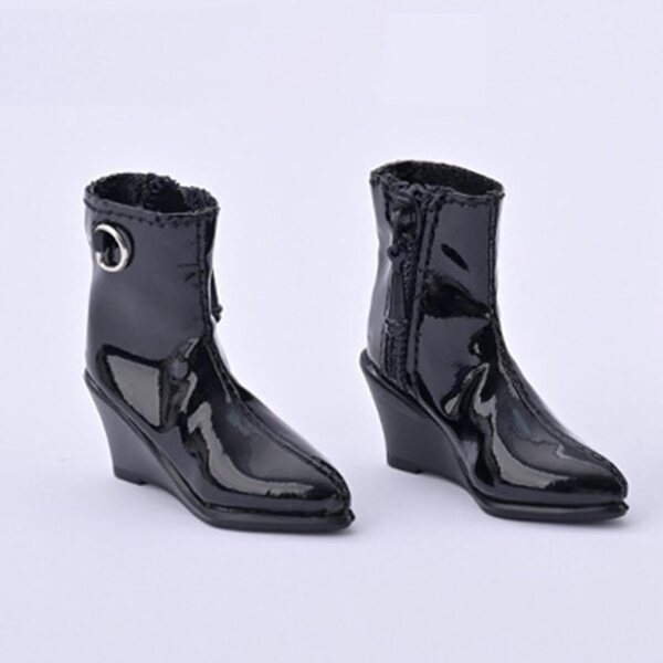 Predolo Stivali Neri per Action Figure 12 Pollici in PU, Fashion e Resistenti