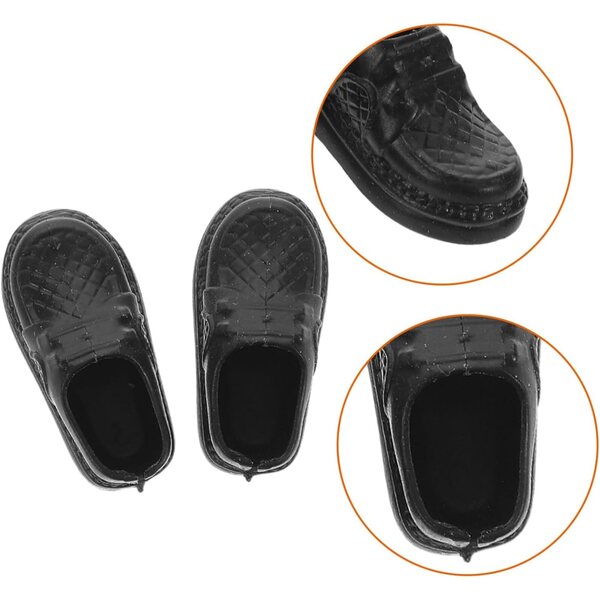 WOONEKY 20 Paia Mini Scarpe Decorative per Case delle Bambole e Collezioni