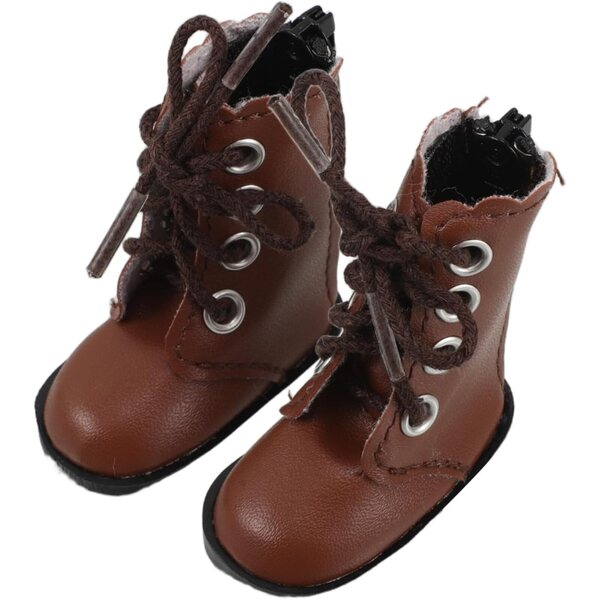 VICASKY Hohe Stiefel für Puppen 2 Stück aus widerstandsfähigem und farbenfrohem Mini-Stoff