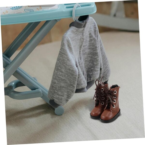 VICASKY Hohe Stiefel für Puppen 2 Stück aus widerstandsfähigem und farbenfrohem Mini-Stoff
