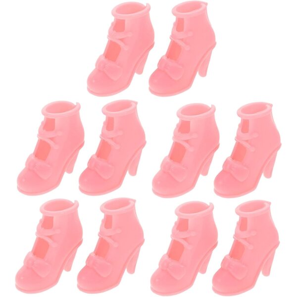 KOMBIUDA 10 Paia Scarpe Miniature per Bambole da 40 cm Accessori di Moda
