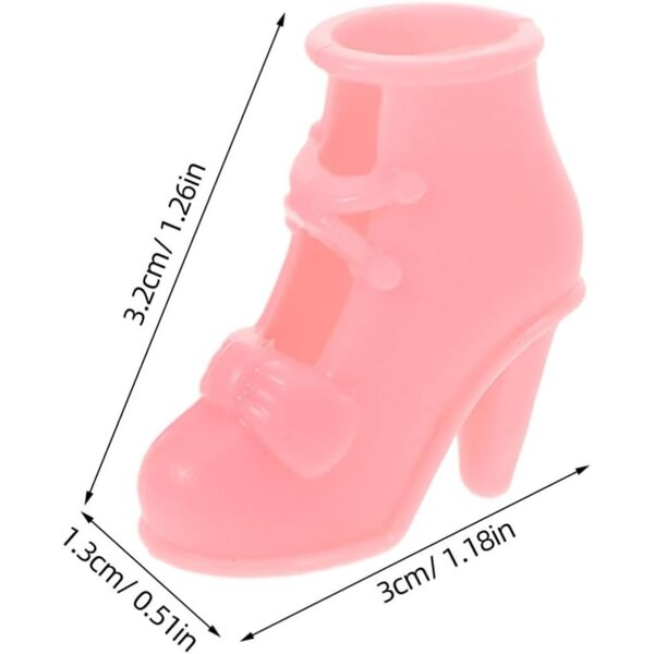 KOMBIUDA 10 Paia Scarpe Miniature per Bambole da 40 cm Accessori di Moda