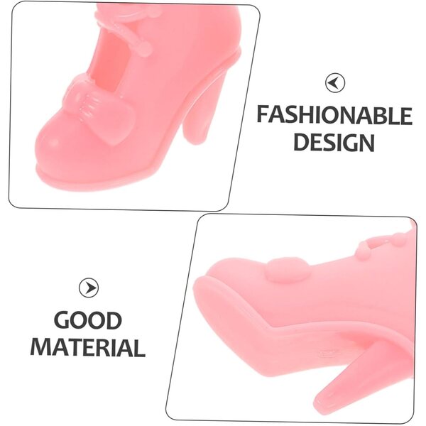 KOMBIUDA 10 Paia Scarpe Miniature per Bambole da 40 cm Accessori di Moda