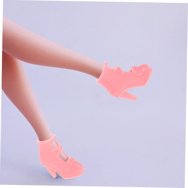 KOMBIUDA 10 Paia Scarpe Miniature per Bambole da 40 cm Accessori di Moda
