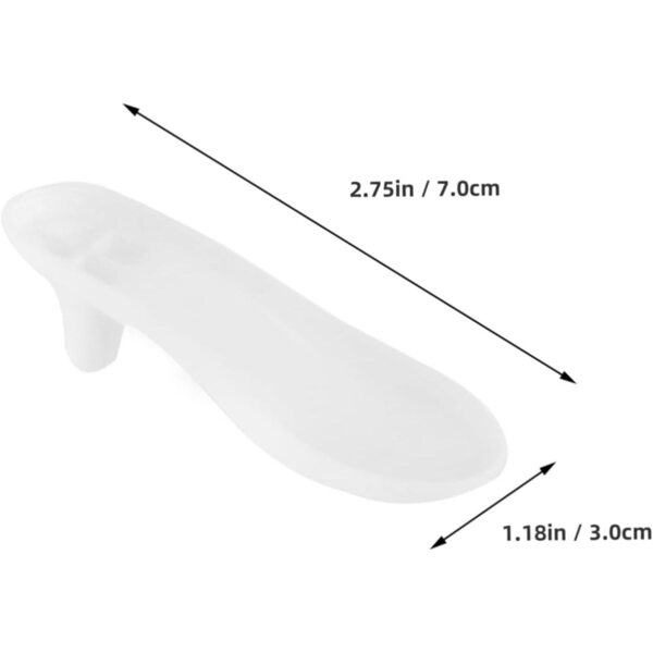 20 Suole in Plastica Resistenti per Scarpe di Bambole - Accessori Fai da Te