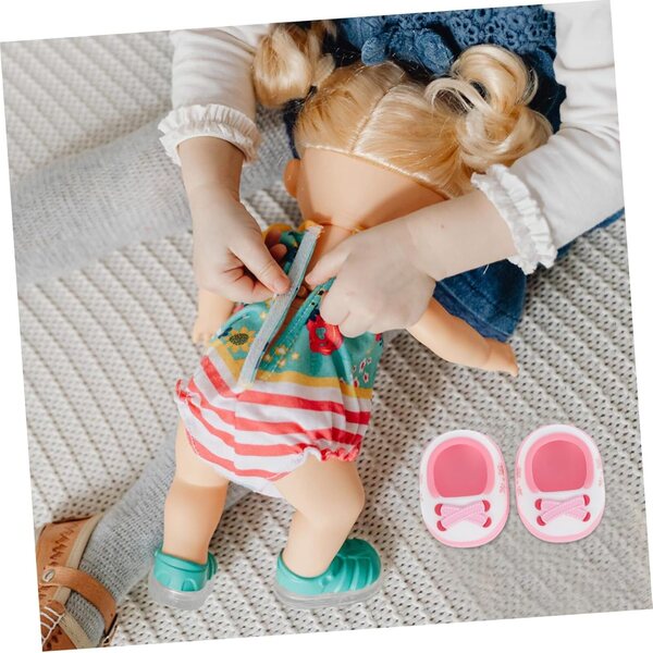 UPKOCH Scarpe Miniatura per Bambole 20 cm - Accessori Moda Stabili e Resistenti