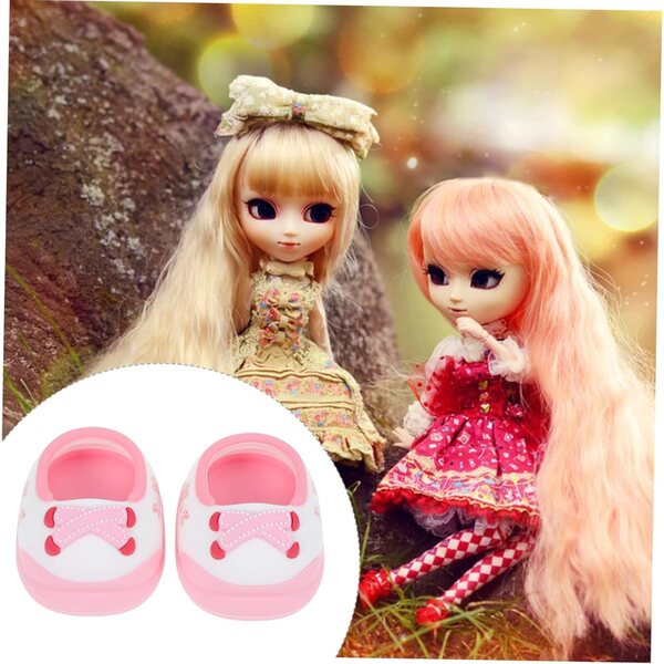 UPKOCH Scarpe Miniatura per Bambole 20 cm - Accessori Moda Stabili e Resistenti