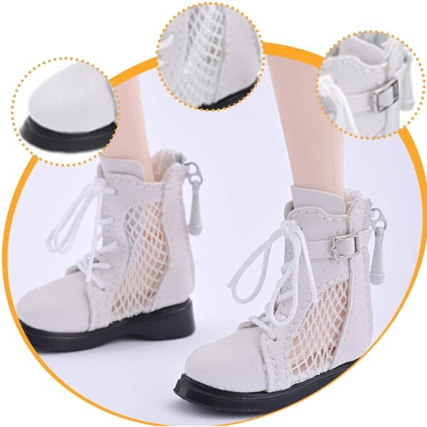 Stivali in Miniatura per Bambole 12 Pollici - Scarpe Moda Action Figure Femminili